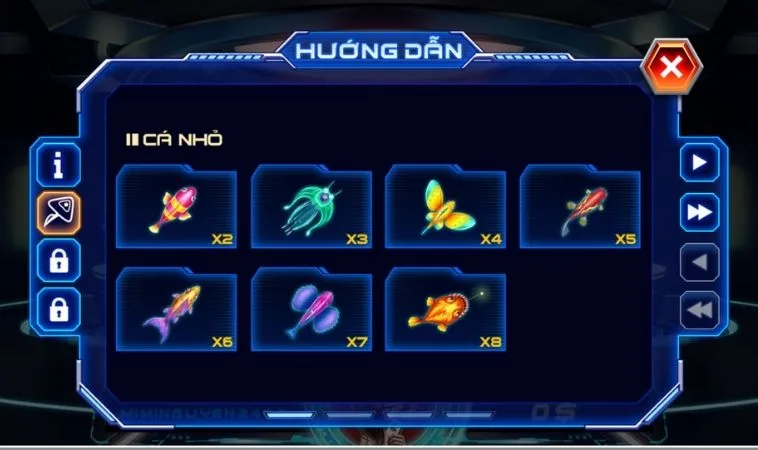 Các sinh vật trong game Bắn Cá Men In Black Tại BJ66