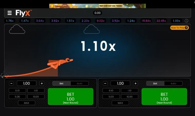 Giao diện chơi game nhanh tại nhà cái BJ66