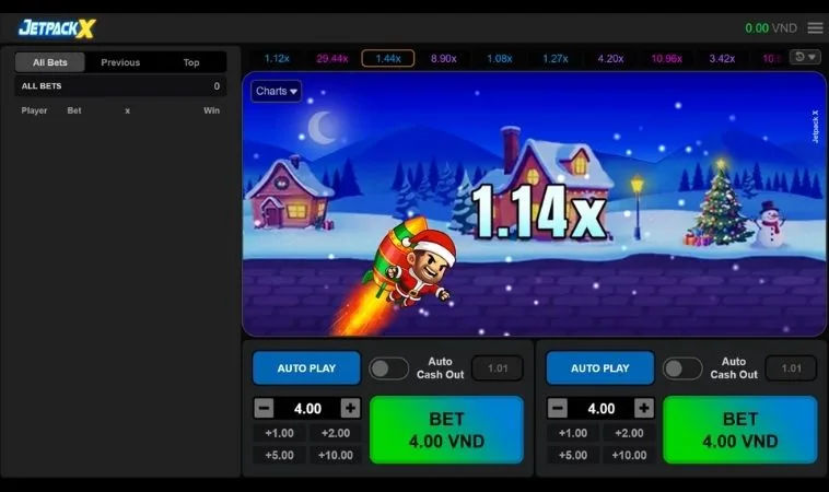 Giao diện chơi game nhanh ZetX Tại BJ66